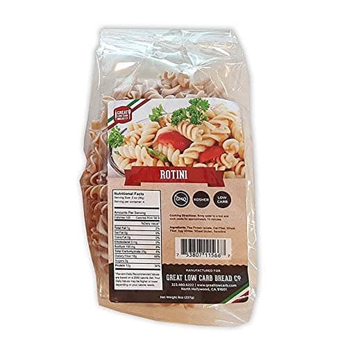 Great Low Carb Bread Co., Rotini, 8oz, Low Carb Pasta (2)