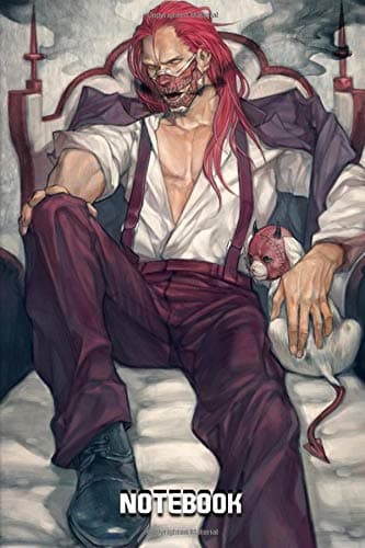 Notebook: Dorohedoro Notebook, Journal for Writing, New Anime Art,College Ruled Size 6" x 9", 120 Pages