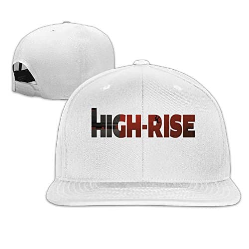 Custom Unisex Book High Rise Adjustable Trucker Visor Cap White
