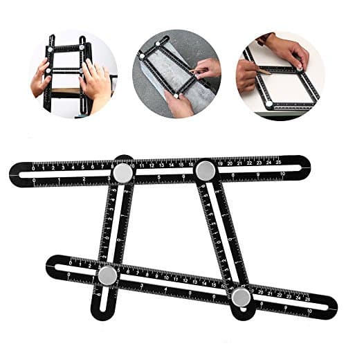 Multifunction Metal Angle Template Tool For Handymen, Builders, Crafters, DIY lovers