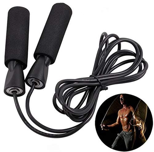 Diximus Rope Skipping Rope Digital Weighted Handle Workout Jumping Rope for Training Fitness Gym Adjustable Exercise Speed Skipping Rope for Men Women