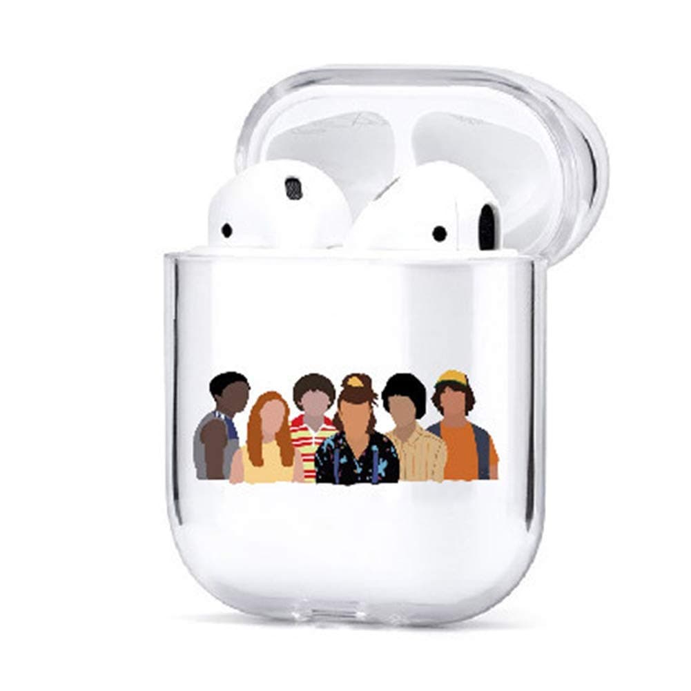 changping Stranger Things AirPods Case, Waterproof Protective Shockproof Hard Case Cover Eco-Friendly AirPods Skin Cases Compatible with Apple AirPods 1 & 2 Gift for Boys Girls