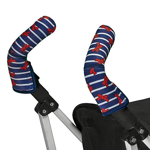 Choopie Stroller Handle Covers, French Bows