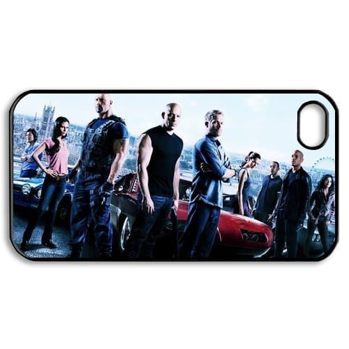 Goopuer Design CTSLR iphone 4 4S Case - Hard Plastic Back Case for iphone 4 4S 4G-1 Pack - Movie Fast & Furious 6 (17.30) - 19