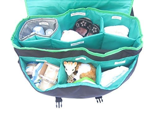 The Infaneat Baby Bag, Black, Green