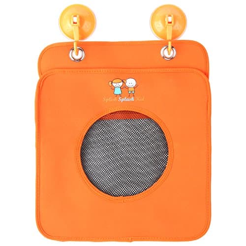 Bath Toy Organizer by Splish Splash Kid | Deluxe Hanging Bath &amp; Shower Organizer For Toy Storage | For Baby, Toddler &amp; Kid Bath Time | Girls &amp; Boys | Bonus Strong Hold Suction Cups For Perfect Hold