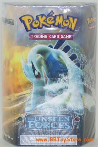 Pokemon Trading Card Game EX Unseen Forces Theme Deck Silvery Ocean Lugia
