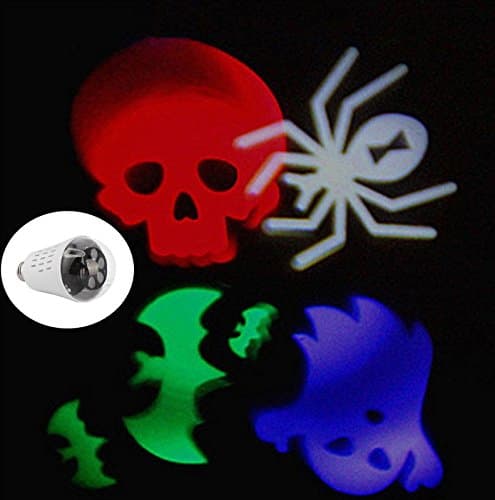 HouLight Picture Patterns LED Night Light Projector Bulb-Halloween Theme