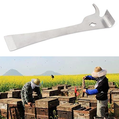 Onpiece Beekeeper Stainless Steel Bee Hive Claw Scraper Beekeeping Tool Pry Equipment