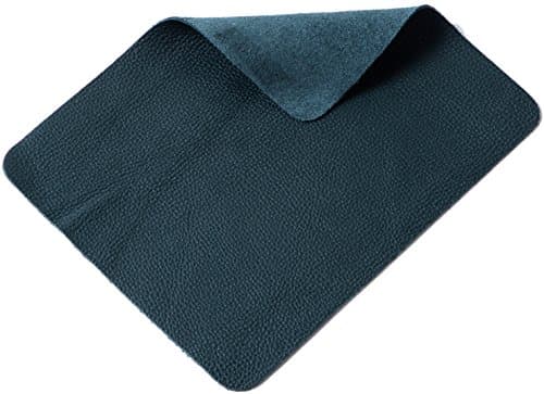 Jima full grain cowhide pebble leather mouse pad, soft, hand comfort (green)