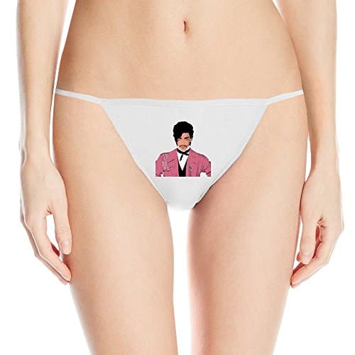 Prince Controversy Women's White G String Panties Thong