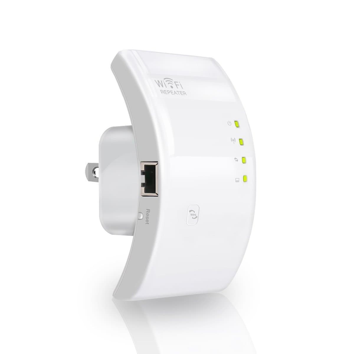 WiFi Range Extender, MECO Wireless Repeater 300Mbps WiFi Signal Amplifier Supports Repeater/Access Point Mode with Network Interface