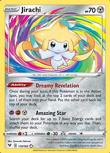Jirachi - 119/185 - Amazing Rare
