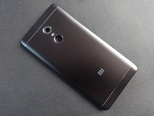 Evynza Back Panel Replacement Battery Back Door Housing Adhesive Back Panel for Xiaomi Redmi Note 4 - (Black)