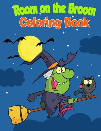 Room on the Broom Coloring Book