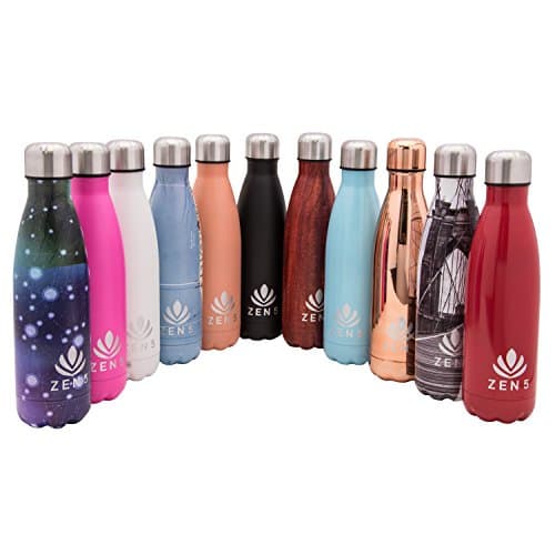 Zen 5 Water Bottle-3 Pack-Copper/Matte Black/White Matte