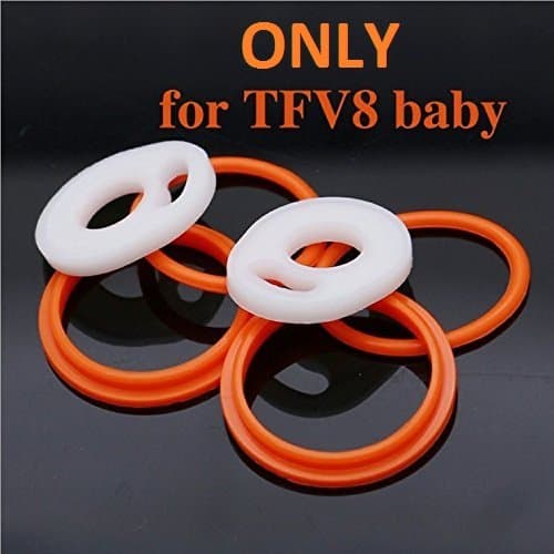 2 set TFV8 BABY Replacement Top Gaskets and o-ring ZBS Retail