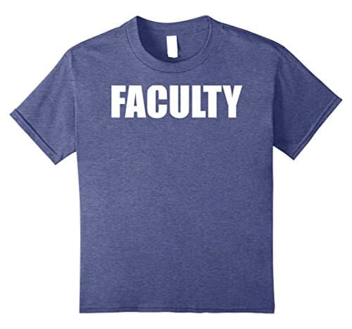 Kids Faculty T-Shirt 8 Heather Blue