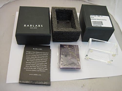 RabLabs Adorado Amethyst Agate/Lucite Box Small