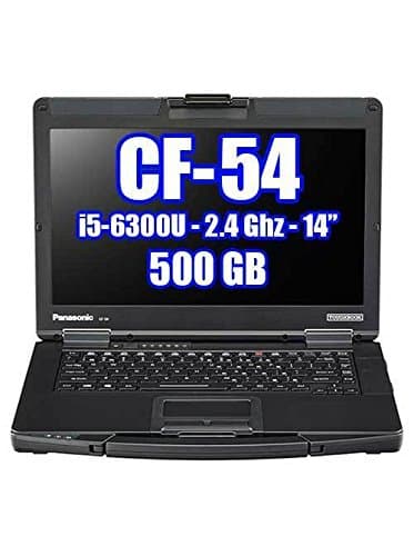 Panasonic CF-54E6001VM Semi Rugged Toughbook (Intel Core i5-6300U 2.40GHz, 500GB Hard Drive, 8GB Ram, Emissive Backlit Keyboard)