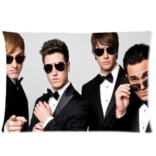 Simple&Easy Unique Design Cool Band Big Time Rush Print Custom Pillow Cover Case 2030 Inch Two Sides XZ-629