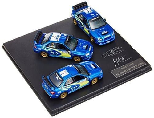 1/43 Subaru Impreza WRC 3 units set flag with