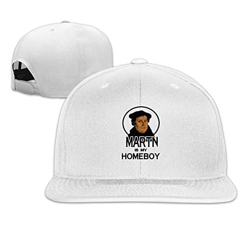 Martn In My HomeBoy Baseball Snapback Cap White