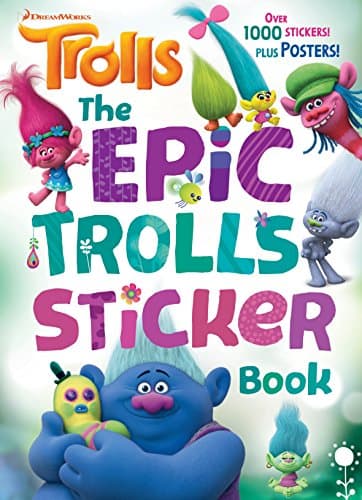 The Epic Trolls Sticker Book (DreamWorks