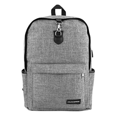 Blackspaced Laptop Backpack for Men with Charging Port 15.6" Water Resistant.