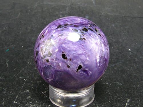 Charoite Ball Sphere From Russia - 1.0"