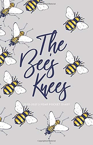 2020-2021 2-Year Pocket Diary; The Bee's Knees: UK Month to View Pocket Planner (Agendas, Monthly Calendar Planners, and Personal Organisers)