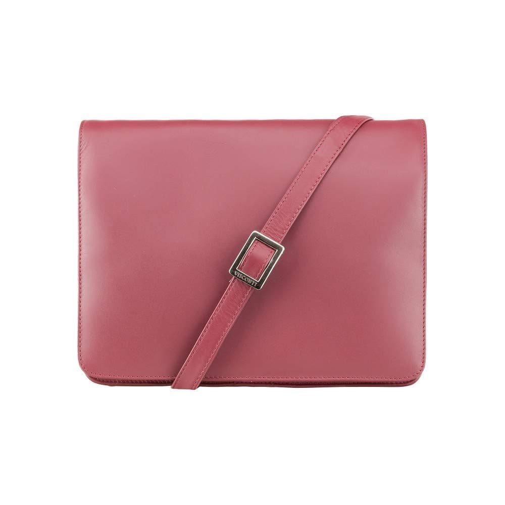 Womens Visconti Soft Leather Multi Compartment Messenger Organizer Mobile Tab ipad kindle flap over bag.