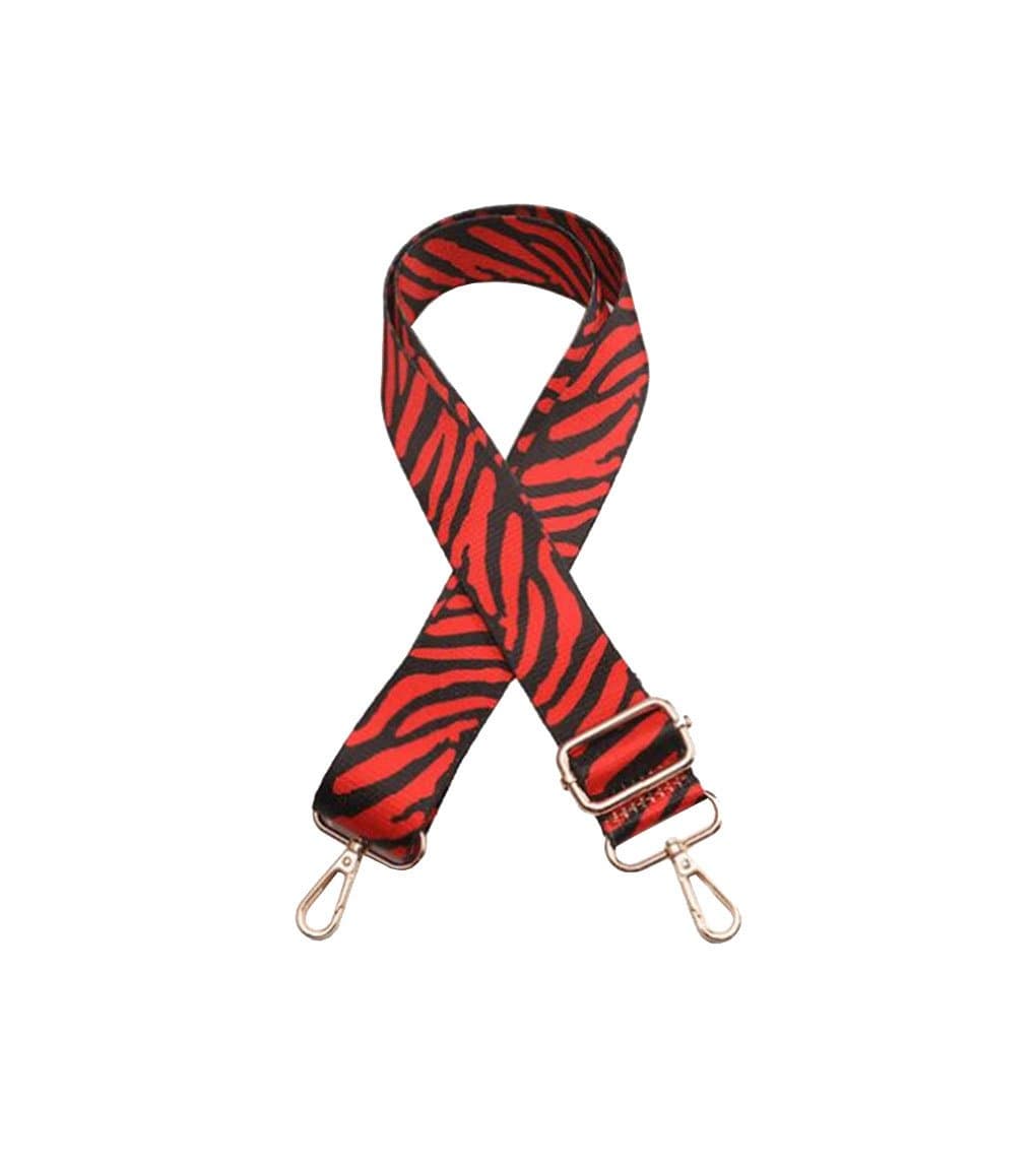 Purse Strap Replacement Guitar Style Multicolor Canvas Crossbody Strap for Handbags (21#)