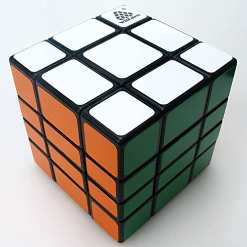 Witeden New 3x3x4 Mixup Magic Cube Black