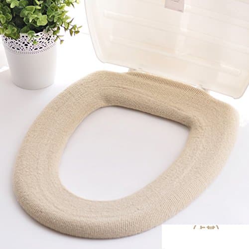 Comfortable universal plush warm toilet seats/ toilet-E