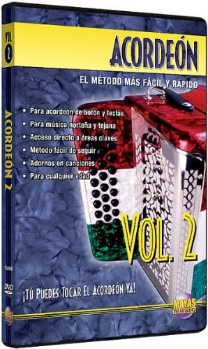 Acordeon, Vol 2: Tu Puedes Tocar El Acordeon Ya! (Spanish Language Edition) (DVD)