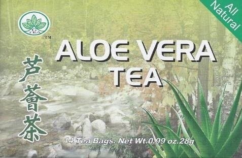 GT Aloe Vera Tea, 0.99 Ounce Box (14 Tea Bags)