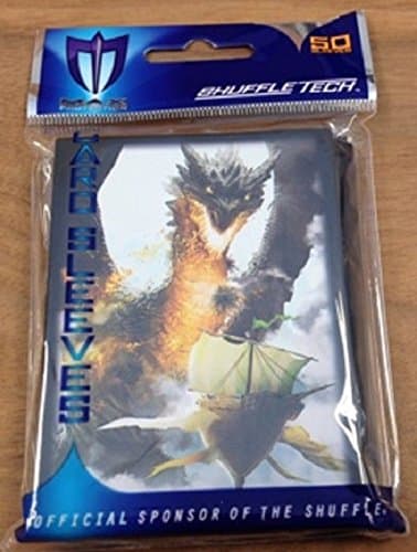 1x 50ct Max Protect AMBUSH Sleeves DRAGON ART for Magic MTG Pokemon SHUFFLE TECH