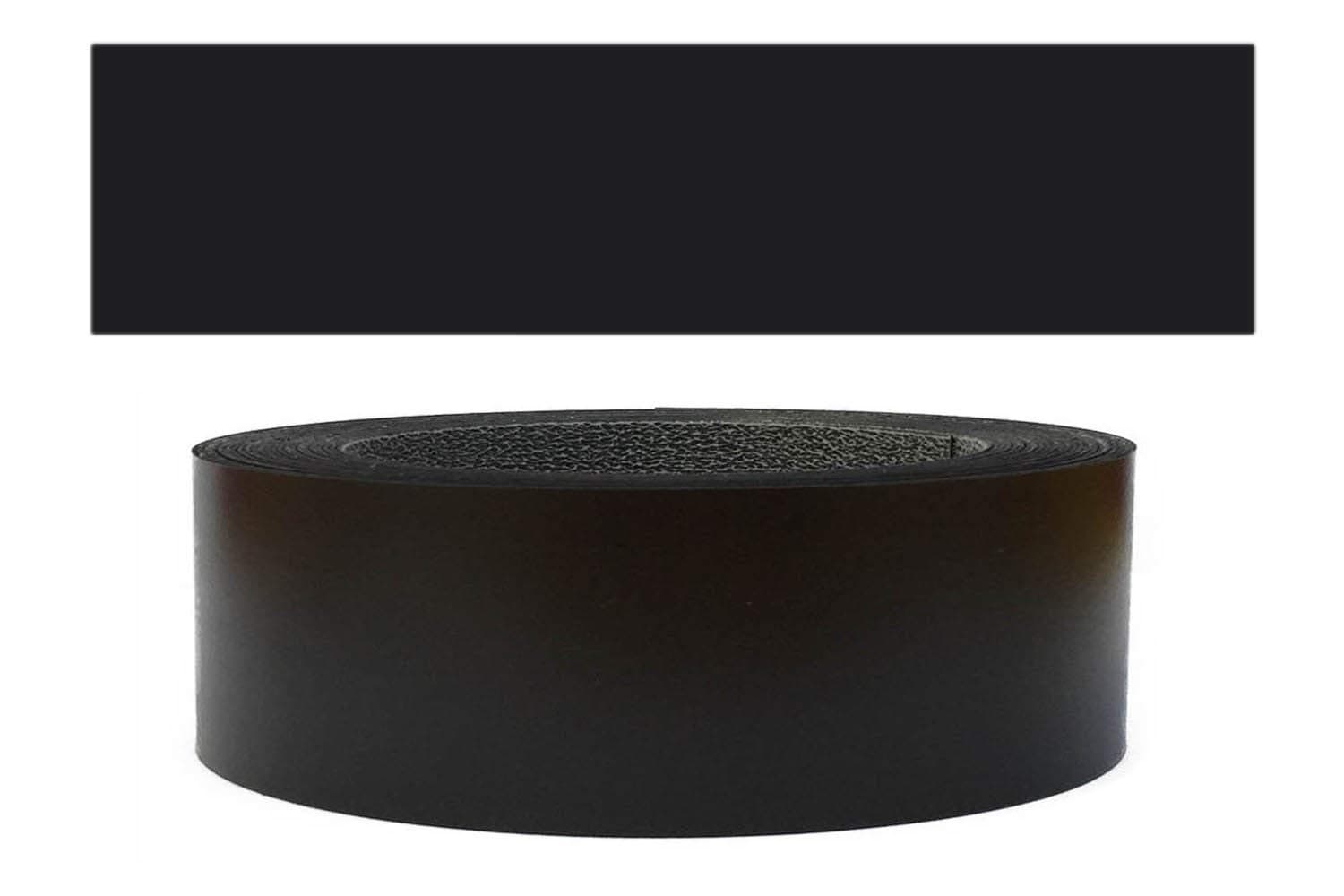 Mprofi MT® (5 m Roll) Pre Glued Iron on Melamine Edging Tape with Hot Melt Black Smooth 45 mm