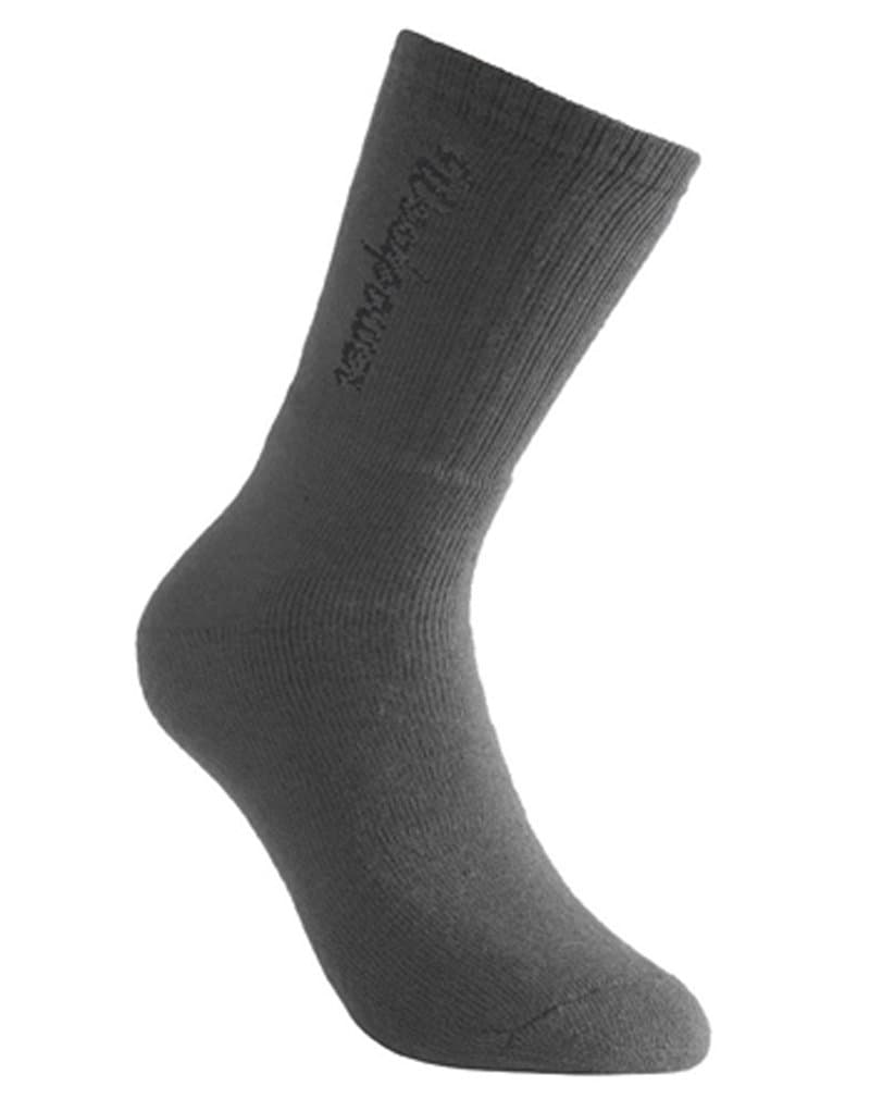Woolpower Socks Logo 400 Grey Grey