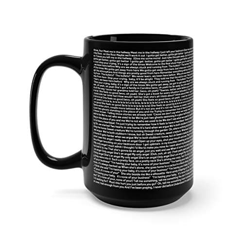 Comedy Every Lyric from Harry Styles Album Ceramic Coffee Mug