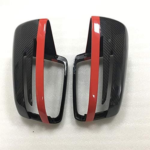 1:1 Replacemnt For Mercedes A C E S CLS Class W204 W207 W212 W176 W218 W221 Carbon Fiber Rear View Mirror Cover