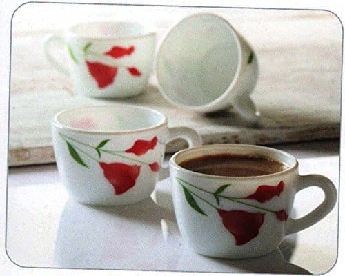 Aadvay Enterprises Tea Cup- Set of 6_Assorted Colour and Design