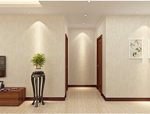 Non-woven wallpaper plain pure white ceiling living room dining room bedroom linen texture wallpaper roof roof engineering,Pink