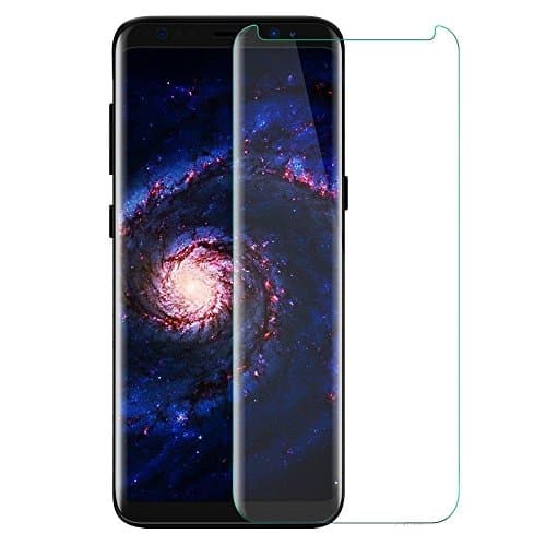 Rooxle® Premium Case Friendly 3D Tempered Glass Screen Protector for Samsung Galaxy S9 Plus 6.2 Inch (Transparent/Clear)