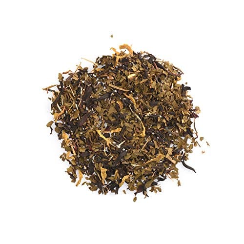 Dancing Leaf Green Tea with Hibiscus and Musk Melon | Green Tea, Hibiscus, Marigold Petals, Aloe Vera & Musk Melon | Green Tea Blend | Loose Leaf (100 GMS)