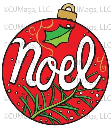 Car Magnets Christmas Noel