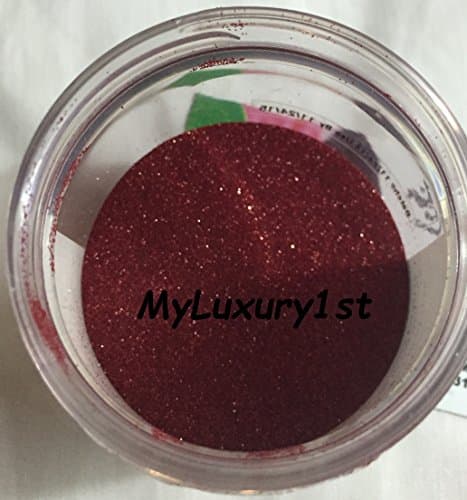 Red Multi Purpose Cosmetic Glitter for Nail Polish Mp Soap Cp Topping Crafts 3 Grams