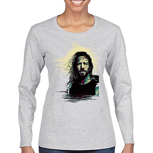 Aldwin Mananquil Eddie Vedder Long Sleeve Tee for Women