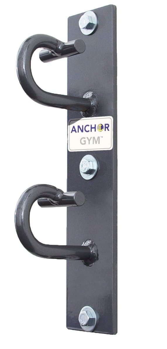 Workoutz Anchor Gym System Wall Mounted Resistance Band Hooks Physical Therapy Equipment
